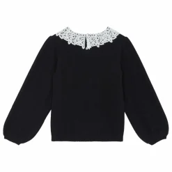 New Pull Col Dentelle | Enfant Pulls, Gilets