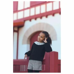 New Pull Col Dentelle | Enfant Pulls, Gilets