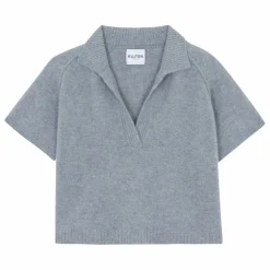 Kujten Pull Col Polo Aenor Cachemire ||Femme Pulls, Gilets