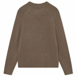 Clearance Les Deux Pull Col Rond Gilbert | Marron
