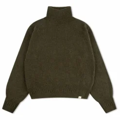 Outlet Matona Pull Col Roulé Laine | Vert kaki