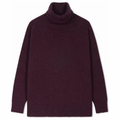 Discount Bompard Pull Col Roulé Manches Marteau Cachemire | Mûre