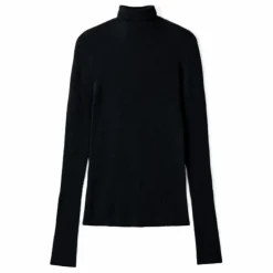 Bompard Pull Col Roulé Ultrafin Sans Couture Cachemire ||Femme Pulls, Gilets