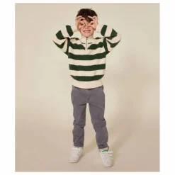 Enfant Petit Bateau Pulls, Gilets|Pulls, Gilets*Pull Col Zippé Rayé |