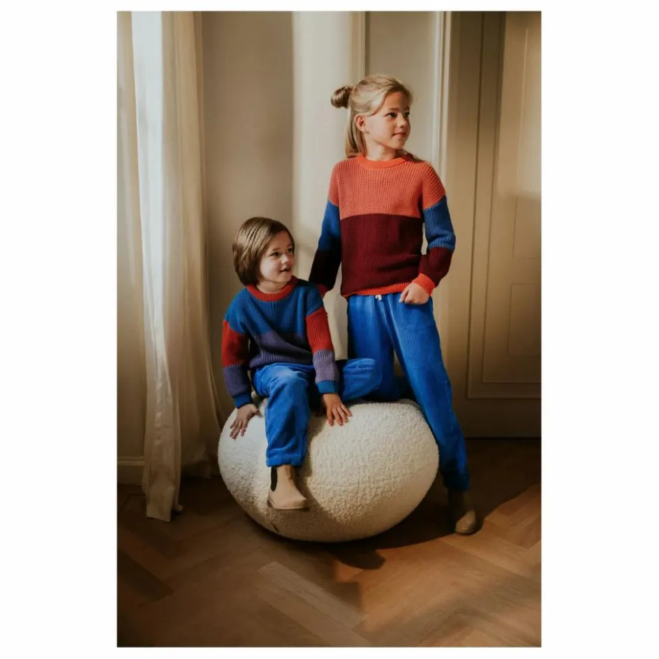Yuki Pull Color Block Coton Bio ||Enfant Pulls, Gilets|Pulls, Gilets