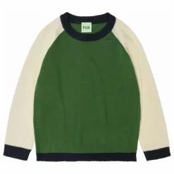 Pull Colorblock Maille Fine Laine de Mérinos | Enfant Pulls, Gilets