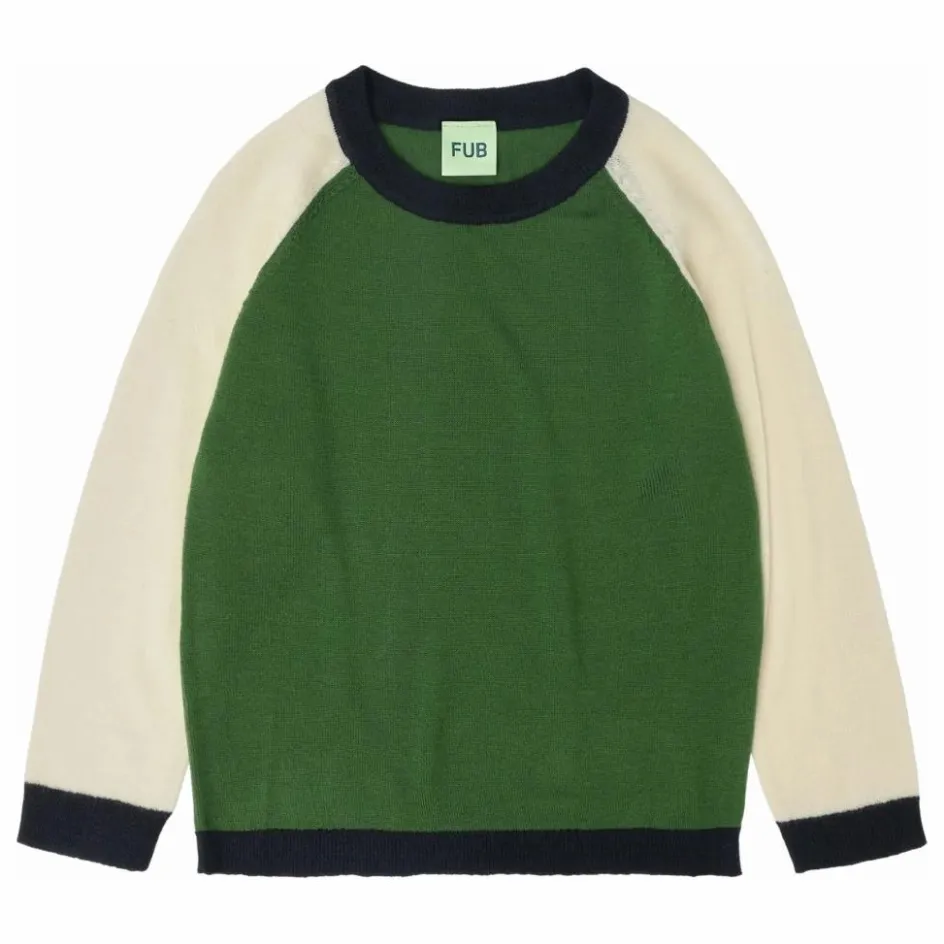 Pull Colorblock Maille Fine Laine de Mérinos | Enfant Pulls, Gilets