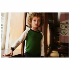 Pull Colorblock Maille Fine Laine de Mérinos | Enfant Pulls, Gilets