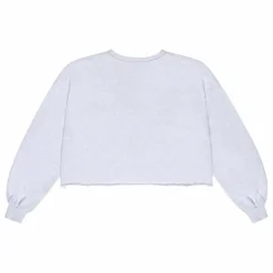 the new society Pull Court Zoé | Gris chiné