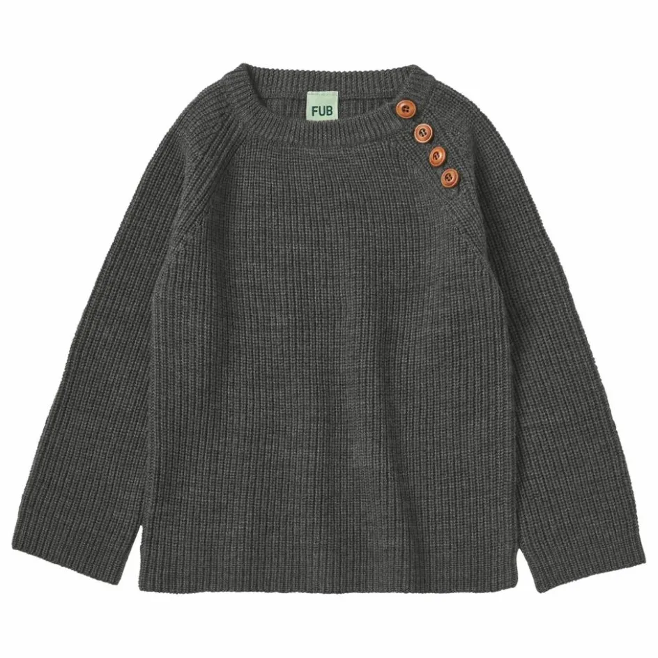 FUB Pull Côtelé Laine Mérinos ||Enfant Pulls, Gilets|Pulls, Gilets