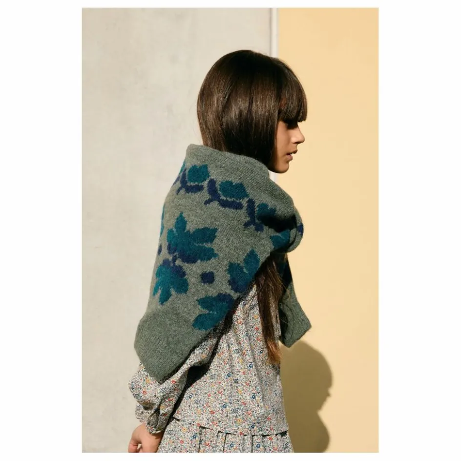 Enfant Tangerine Pulls, Gilets|Pulls, Gilets*Pull Fleuri |