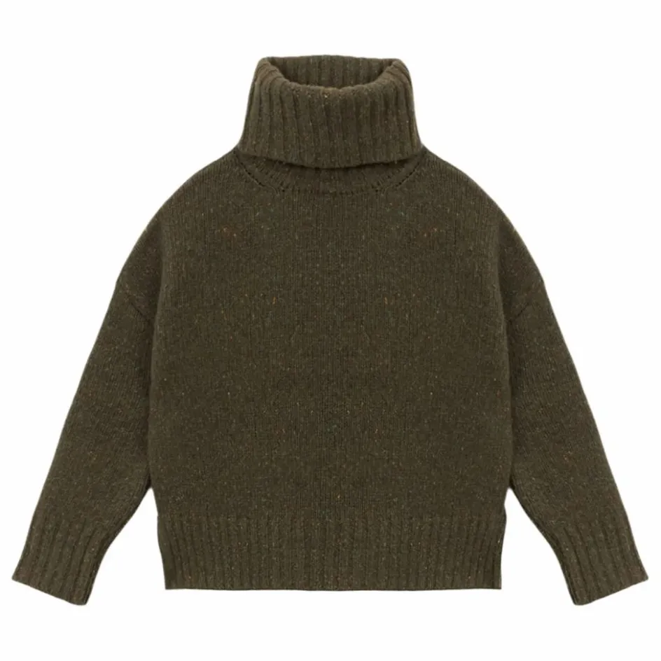 a.p Pull Genievre Laine | Vert kaki