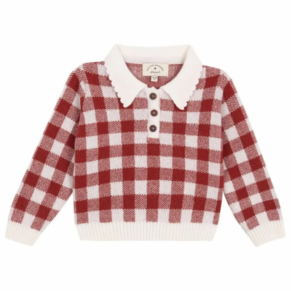 Hot birinit Pull Gingham Mini | Rouge