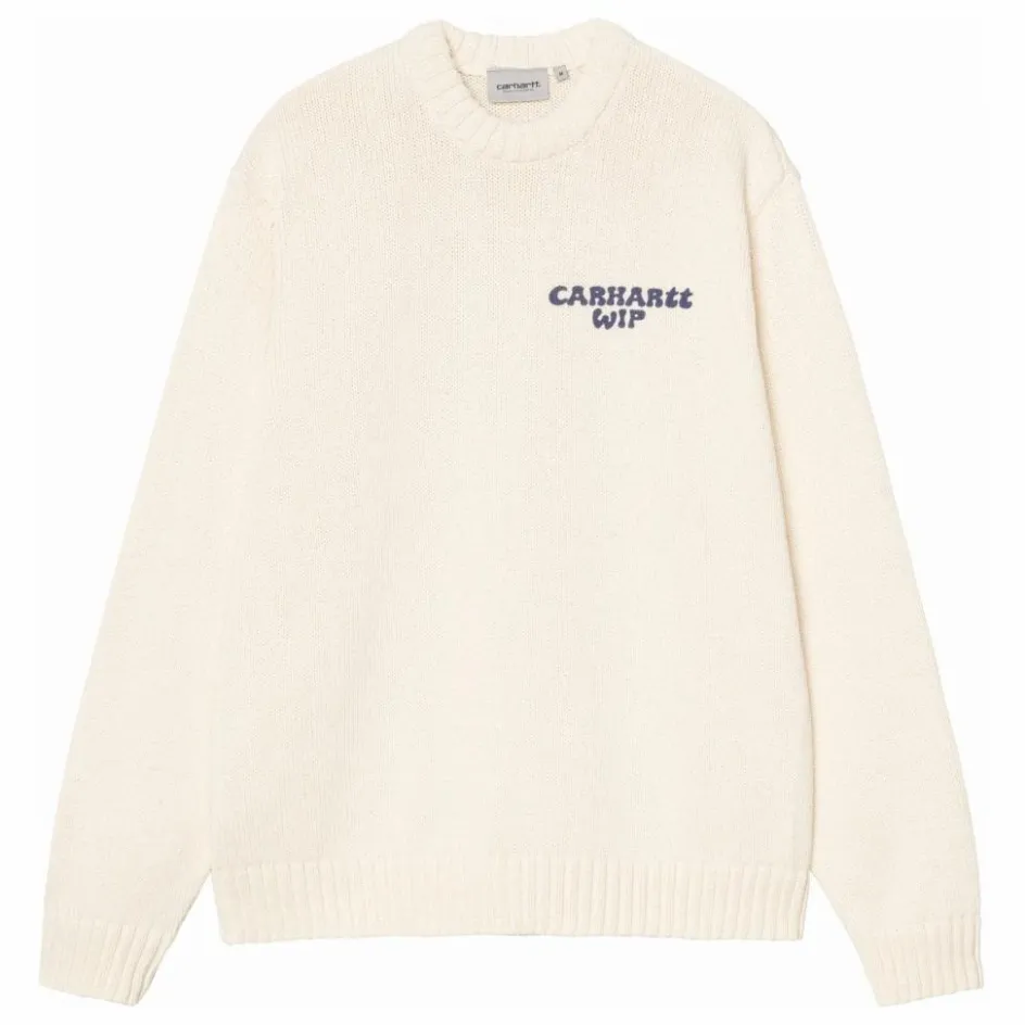 Online Carhartt WIP Pull Helix Coton Recyclé | Naturel