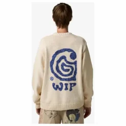Online Carhartt WIP Pull Helix Coton Recyclé | Naturel