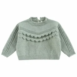 New Louise Misha Pull Ionnisa Maille Fantaisie | Sauge