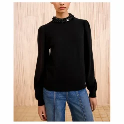 Sale Pull Kalani Brodée Cachemire | Femme Pulls, Gilets