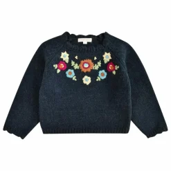 Hot Louise Misha Pull Lilianou Laine | Bleu marine