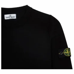New Stone Island Pull Logo | Noir