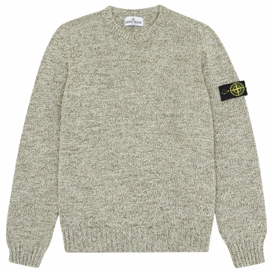 Discount Stone Island Pull Logo | Vert olive