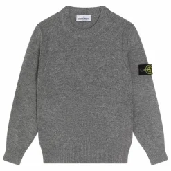 Enfant Stone Island Pulls, Gilets|Pulls, Gilets*Pull Logo Laine |