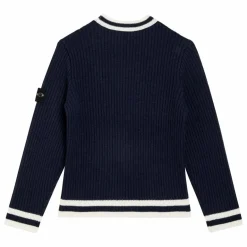 Pull Logo Rayé Laine | Enfant Pulls, Gilets|Pulls, Gilets