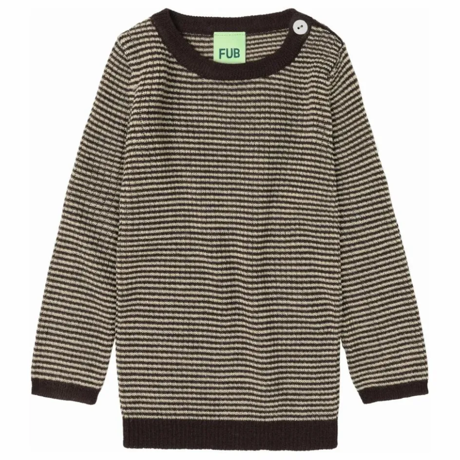 FUB Pull Maille Fine Rayé Laine de Mérinos || Pulls, Gilets|Pulls, Gilets
