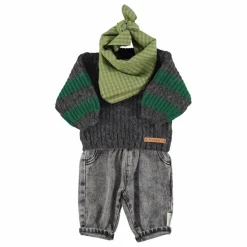 Enfant Piupiuchick Pulls, Gilets|Pulls, Gilets*Pull Manches Rayées Laine |