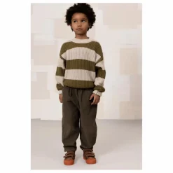 Hot Studio Bohème Pull Marcelo Rayé | Olive