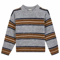 Online Bonton Pull Milton | Gris chiné