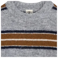 Online Bonton Pull Milton | Gris chiné