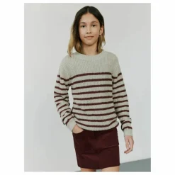 Outlet Sofie Schnoor Pull Pollysy Rayé | Beige
