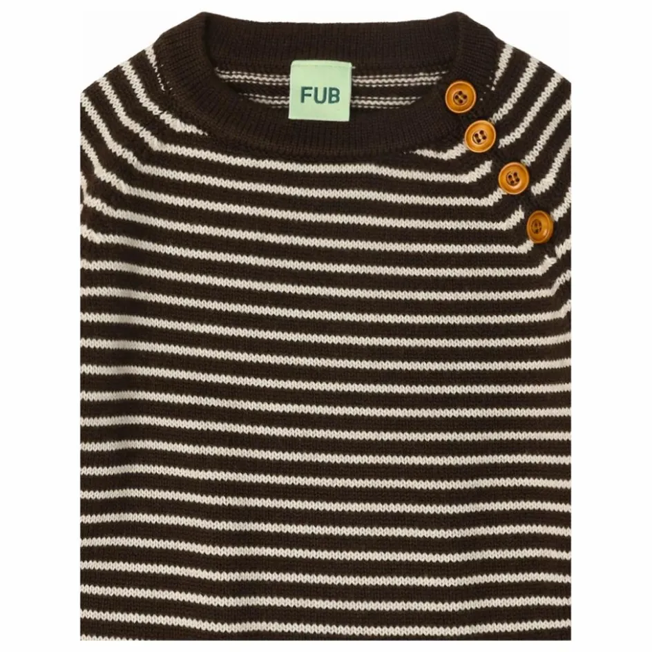 FUB Pull Rayé Laine de Mérinos ||Enfant Pulls, Gilets|Pulls, Gilets