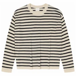 Online Pull Rayé Laine Mérinos - Collection Femme | Femme Pulls, Gilets