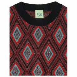 FUB Pull Sans Manches Arlequin Laine de Mérinos ||Enfant Pulls, Gilets|Pulls, Gilets