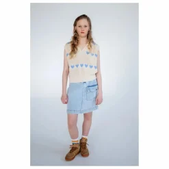 Repose AMS Pull Sans Manches Cœurs Coton Bio ||Enfant Pulls, Gilets|Pulls, Gilets