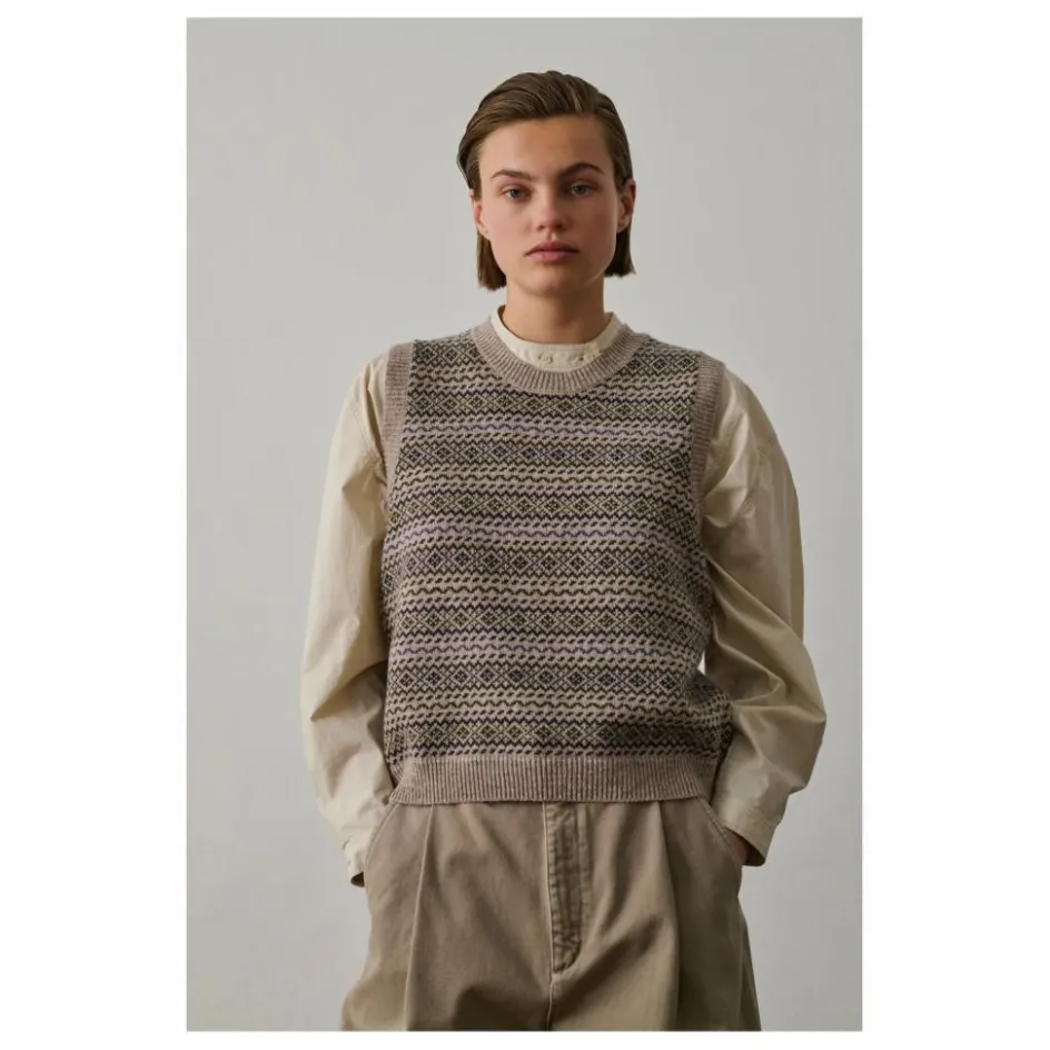 Soeur Pull Sans Manches Fiesta Laine Mérinos ||Femme Pulls, Gilets