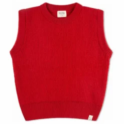 Matona Pull Sans Manches Laine | Rouge