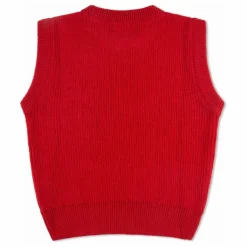 Matona Pull Sans Manches Laine | Rouge