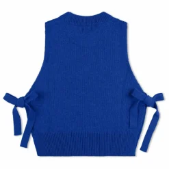 Outlet Matona Pull Sans Manches Laine | Bleu