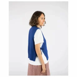 Outlet Matona Pull Sans Manches Laine | Bleu