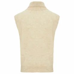 New Pull Sans Manches Laine Vierge et Mohair | Femme Pulls, Gilets