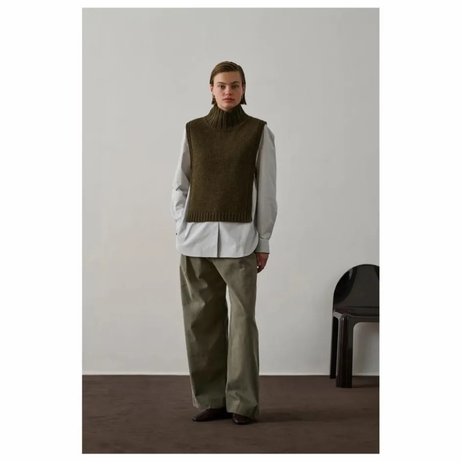 Soeur Pull Sans Manches Or Laine Vierge ||Femme Pulls, Gilets