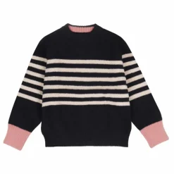 Tumble N'Dry Pull Sante Rayé | Bleu nuit