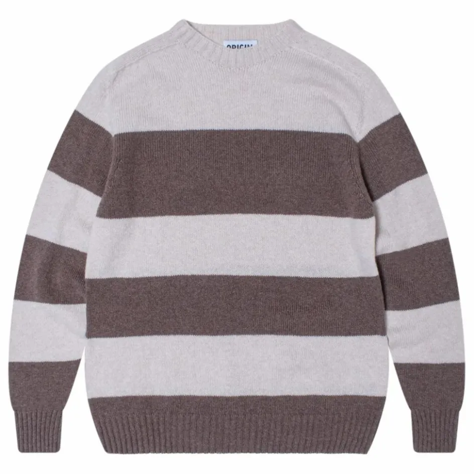 Origin Knitwear Pull Seamless Laine | Lilas|Homme Sweats, Pulls