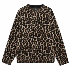 Online Pull Sydney Léopard Laine et Alpaga | Femme Pulls, Gilets