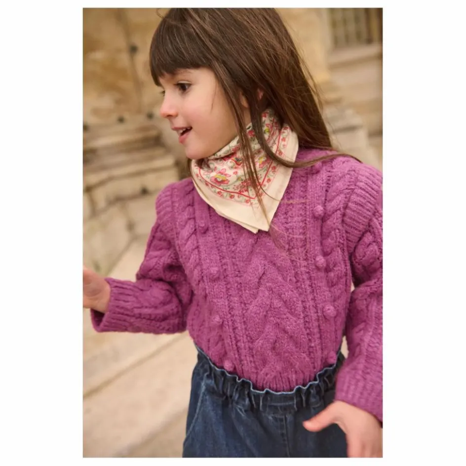 Enfant Louise Misha Pulls, Gilets*Pull Torsadé Anikalia Laine |