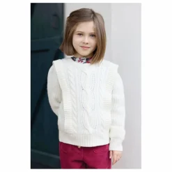 Hot Pull Torsades Laine | Enfant Pulls, Gilets