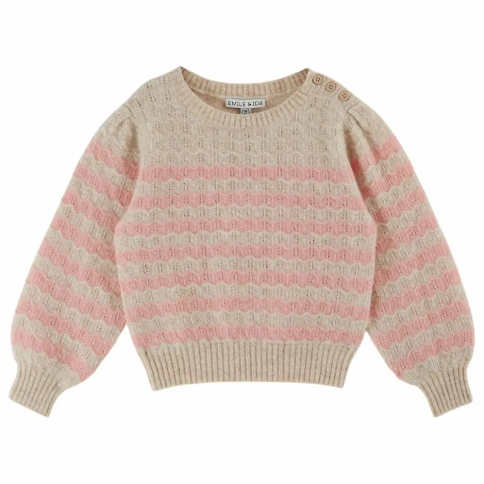 Enfant Emile et Ida Pulls, Gilets*Pull Vague Laine |