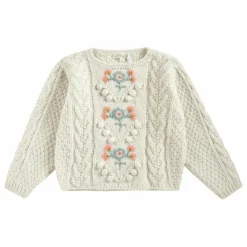 Enfant Louise Misha Pulls, Gilets*Pull Vinia Fleurs |